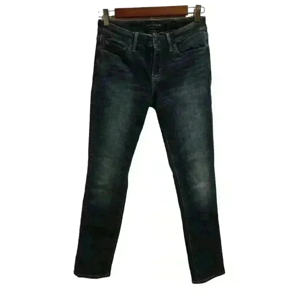 P7445 lucky brand medium was size 4/27 ankle jeans